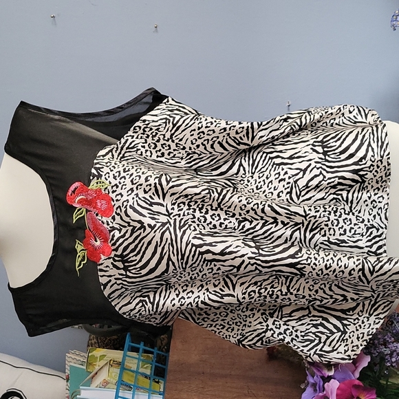 Baby doll animal print  PJ'S - Picture 2 of 4